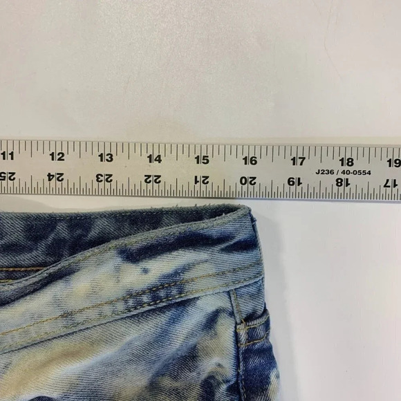 Strivers Row Men's Grey Birch Distressed Fit Raw Bleached Jeans Size 30x31 NWT - Picture 12 of 14